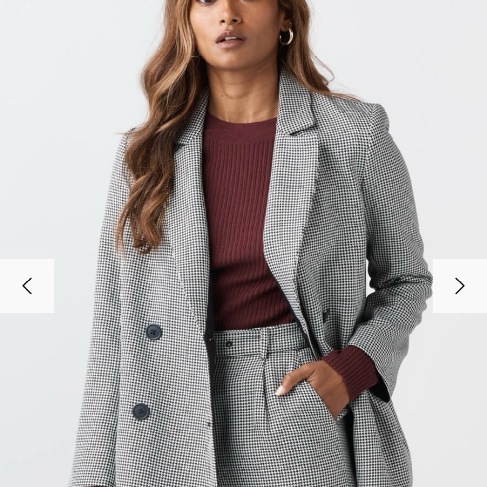 Vetta The Reversible Oversized Blazer XL NWOT